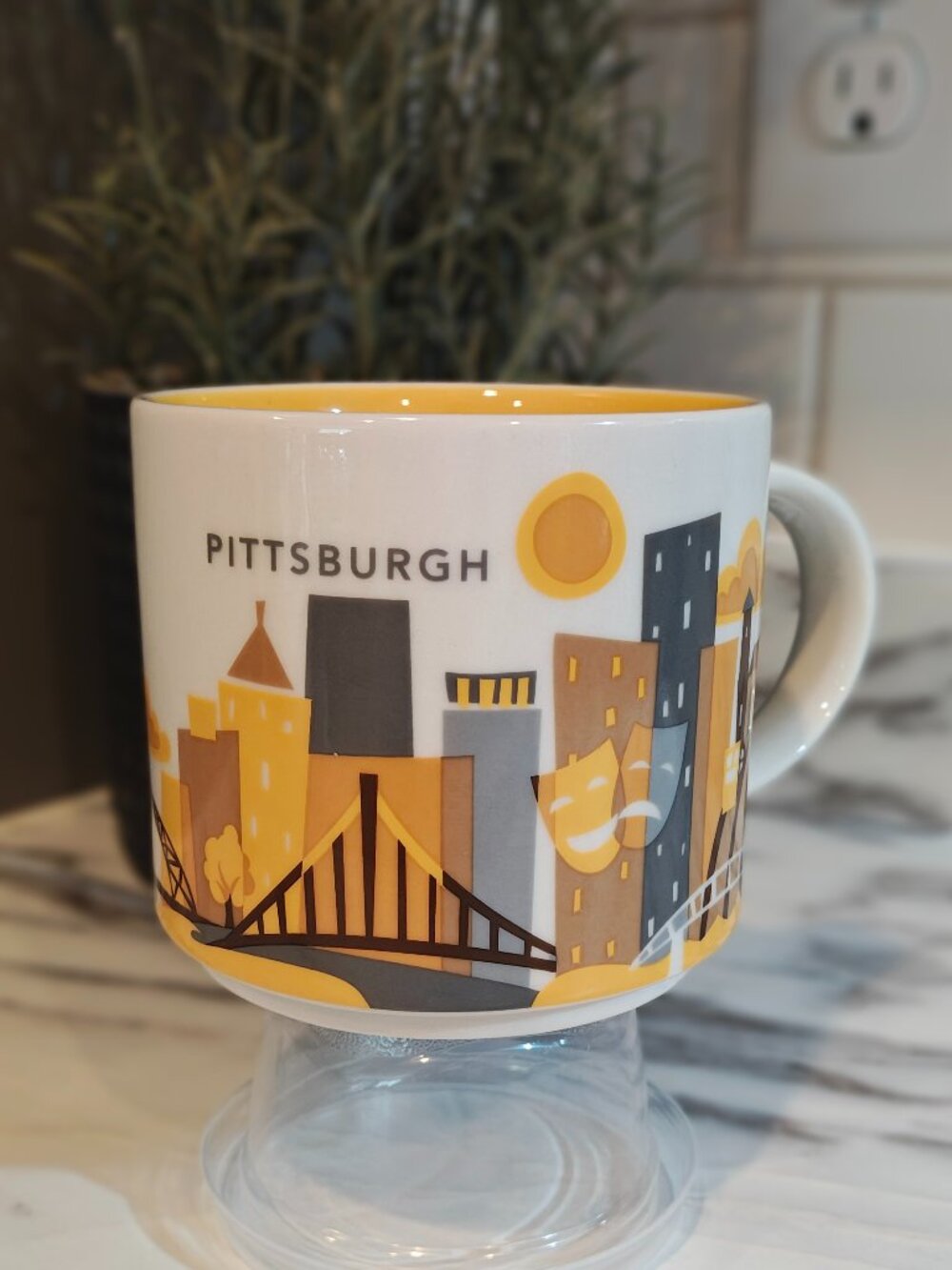 Starbucks "You Are Here" Pittsburgh 14 oz Mug